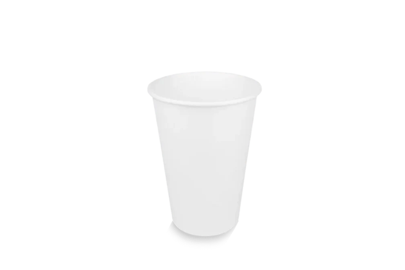 Kartonnen koffiebeker 180cc 7.5oz wit BUDGET 2500st