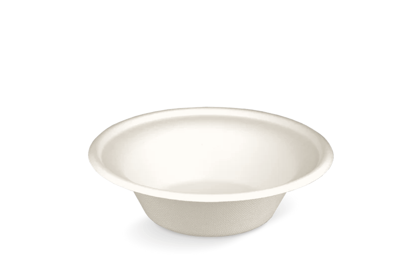 Kom 300ml Ø160mm 12oz suikerriet BIO 1000st