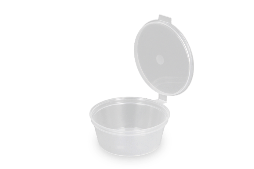 Covercup met vaste deksel 50/60cc 1000st