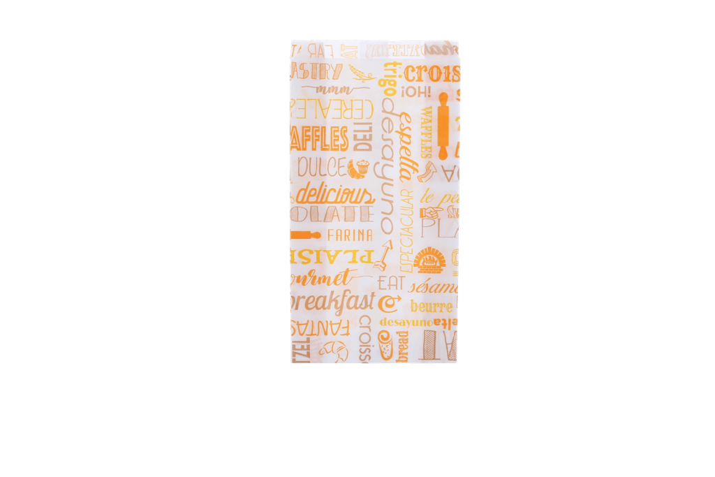 Broodzak Parole 12+5x22cm papier BIO 4000st