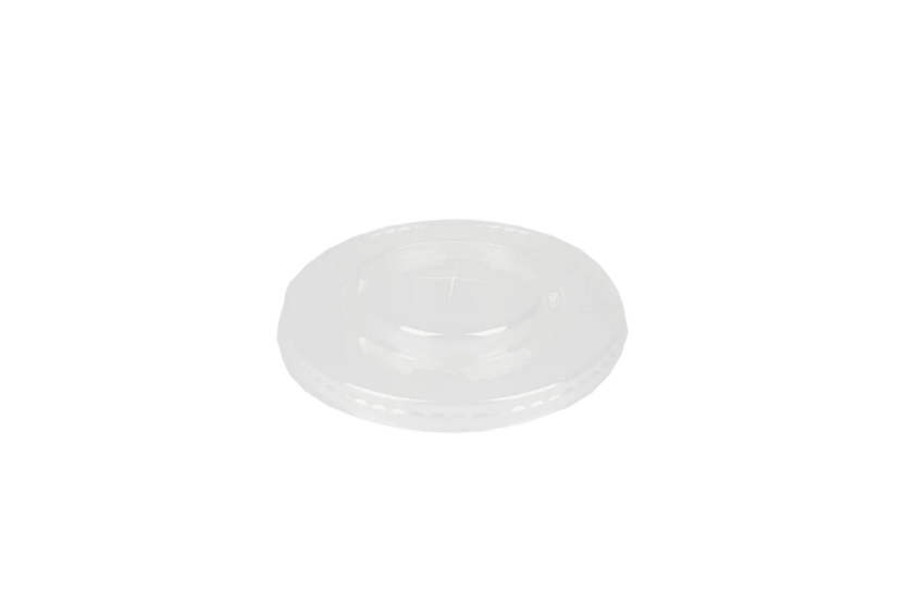 Deksel plat met kruis Ø95mm rPET 1000st