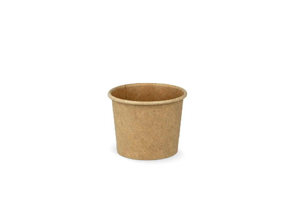 Kartonnen Saus Cup 2oz 60ml Ø62mm Kraft 2000st