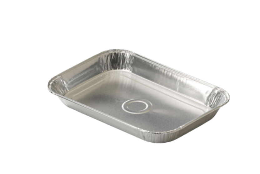 Aluminium schaaltje 13x19cm 750st