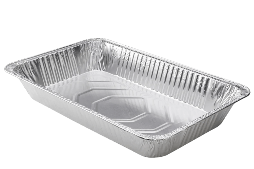 Aluminium bak 525x325x80mm 1450ml R1450G 50st