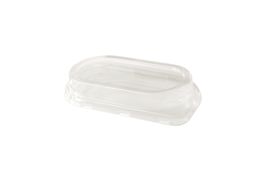 Deksel KU-1 transparant 500st