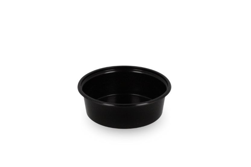 Rond bakje 50cc Ø70mm Zwart 1000st