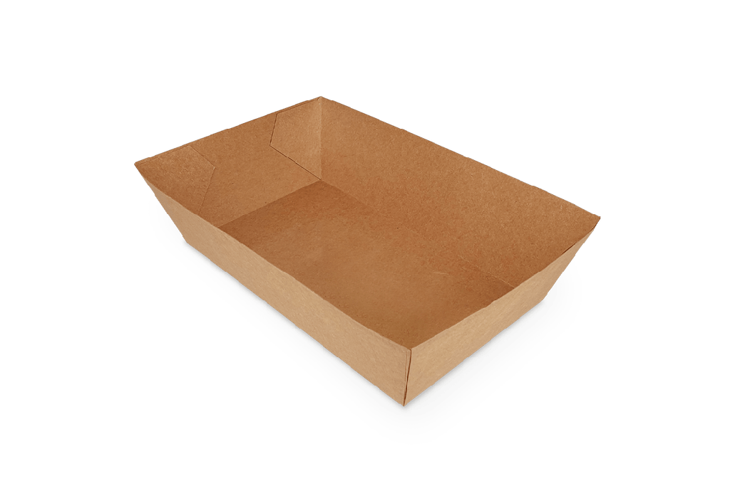 Frietbakjes A50 kraft 400st