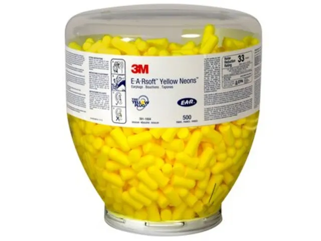 3M E-A-RSoft Yellow Neons oordoppen navulling à 500 paar 