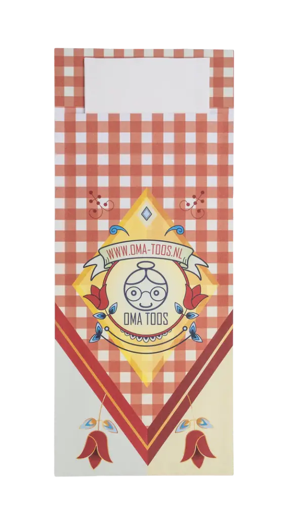 Bedrukte Bestekzakjes