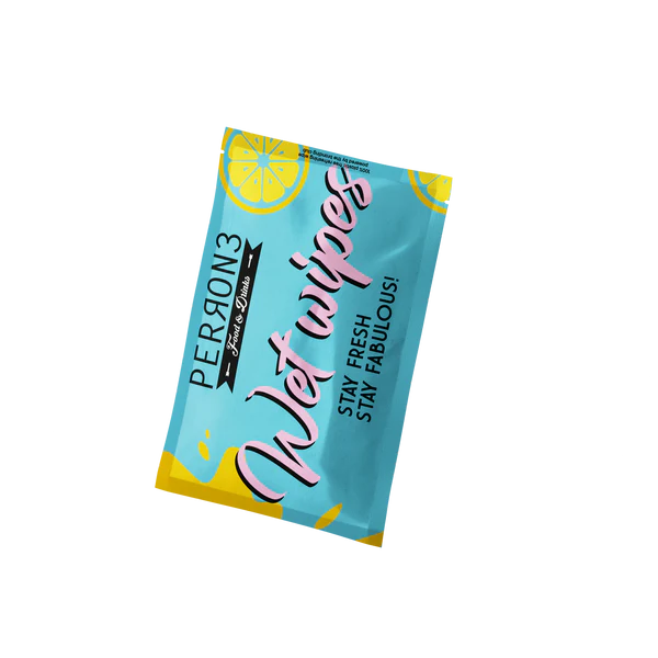 Bedrukte Verfrissingsdoekje