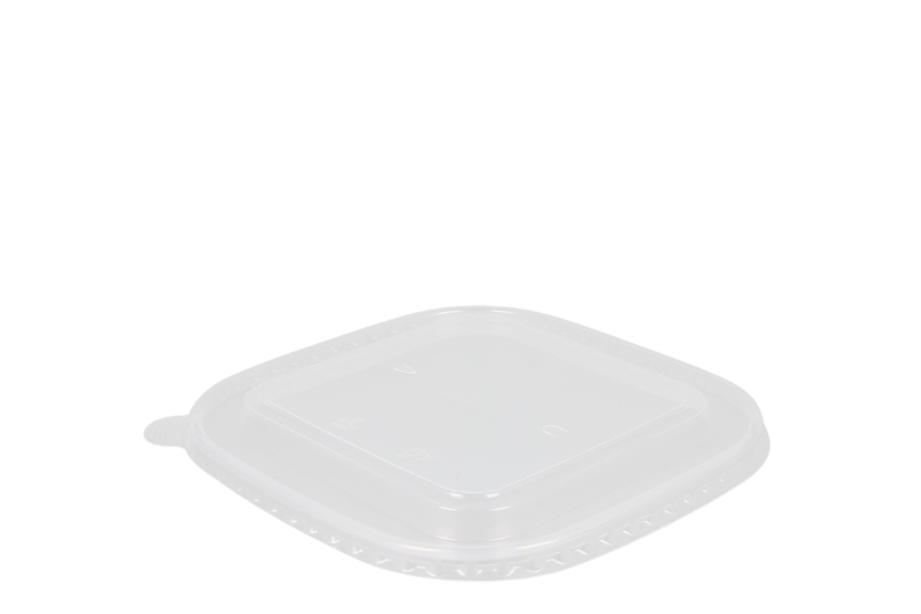 Vierkante transparante deksel 750-1000-1200-1400ml 300st