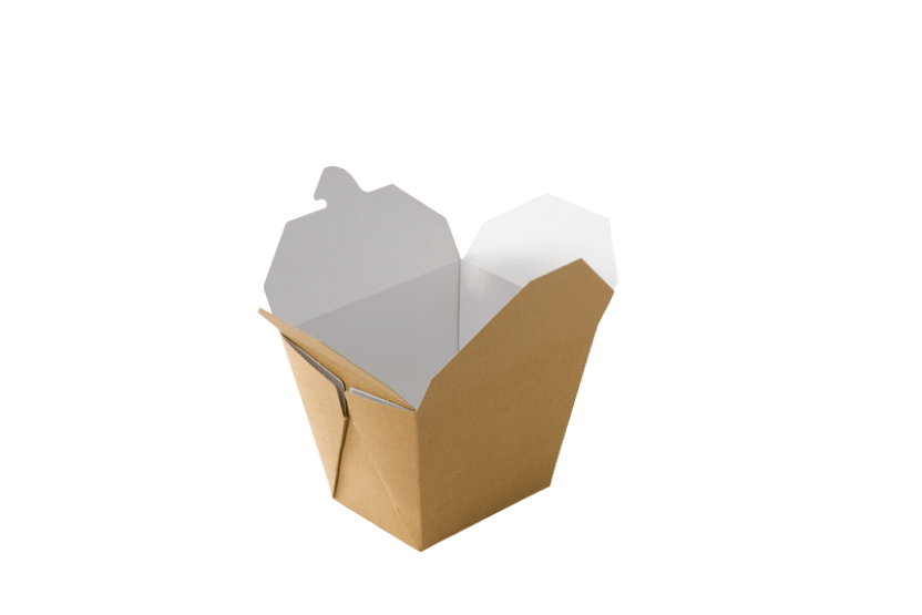Take away box 250st (Kraft/ Karton)