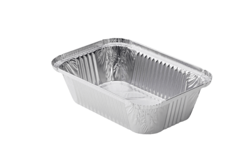 [151150092-1] Aluminium lasagne/kapsalon bakje 940ml R45L 1000st