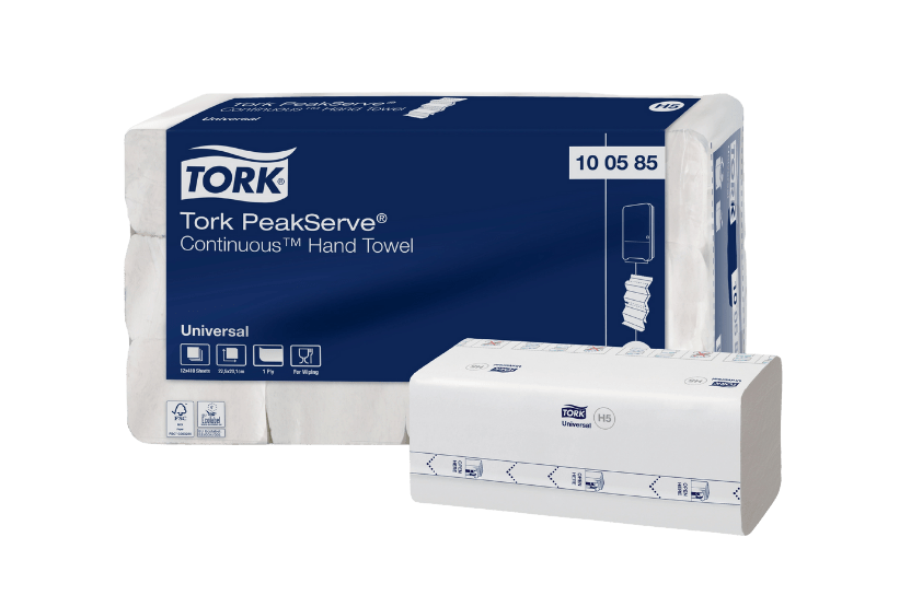 [1519925129] Tork H5 PeakServe® Continu™ Handdoek 100585 4920st