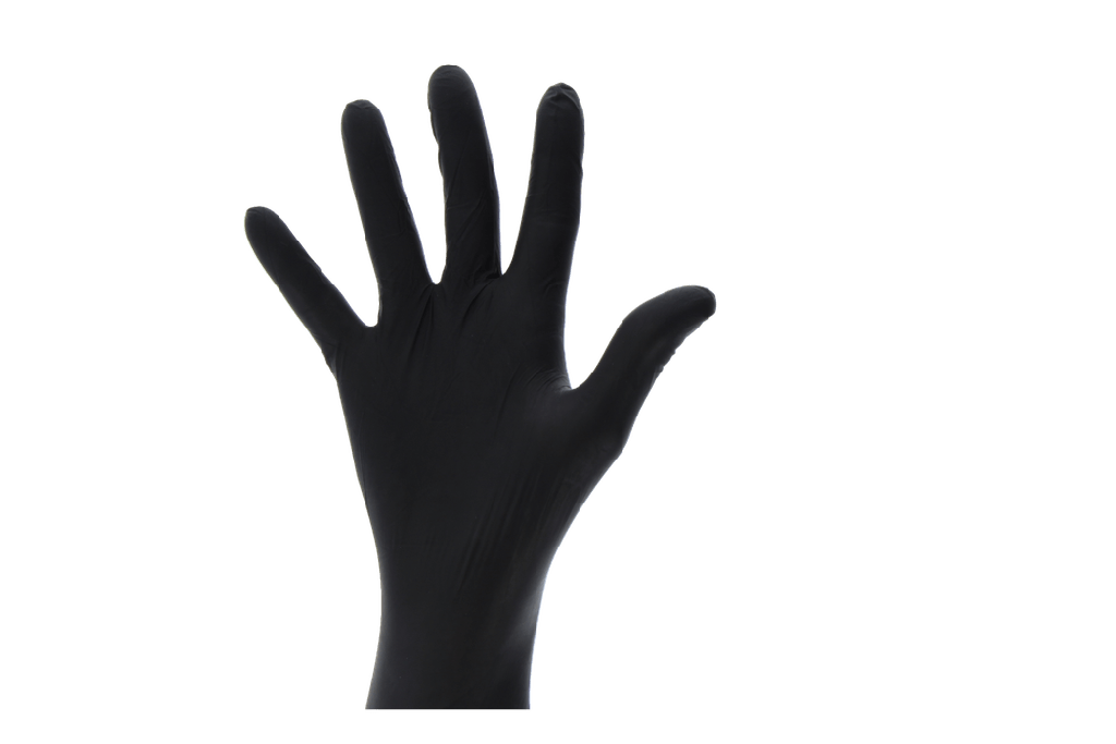[1519987801-1] STOPGEZET - Handschoenen Nitril Cat III Classic Zwart Maat S 100st