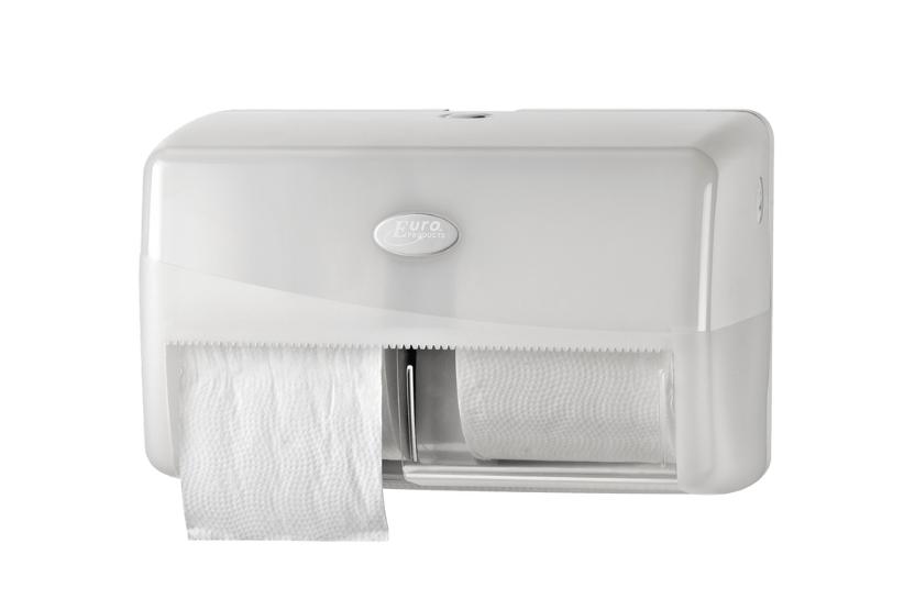 Toiletpapierdispenser Compactrol wit 1st