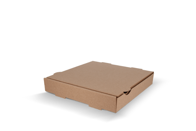 Pizzadoos 26x26x4cm Kraft 100st