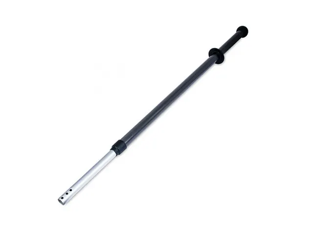  ALUMINUM TELESCOPIC HANDLE PROFESSIONAL 90-160 CM BLACK 