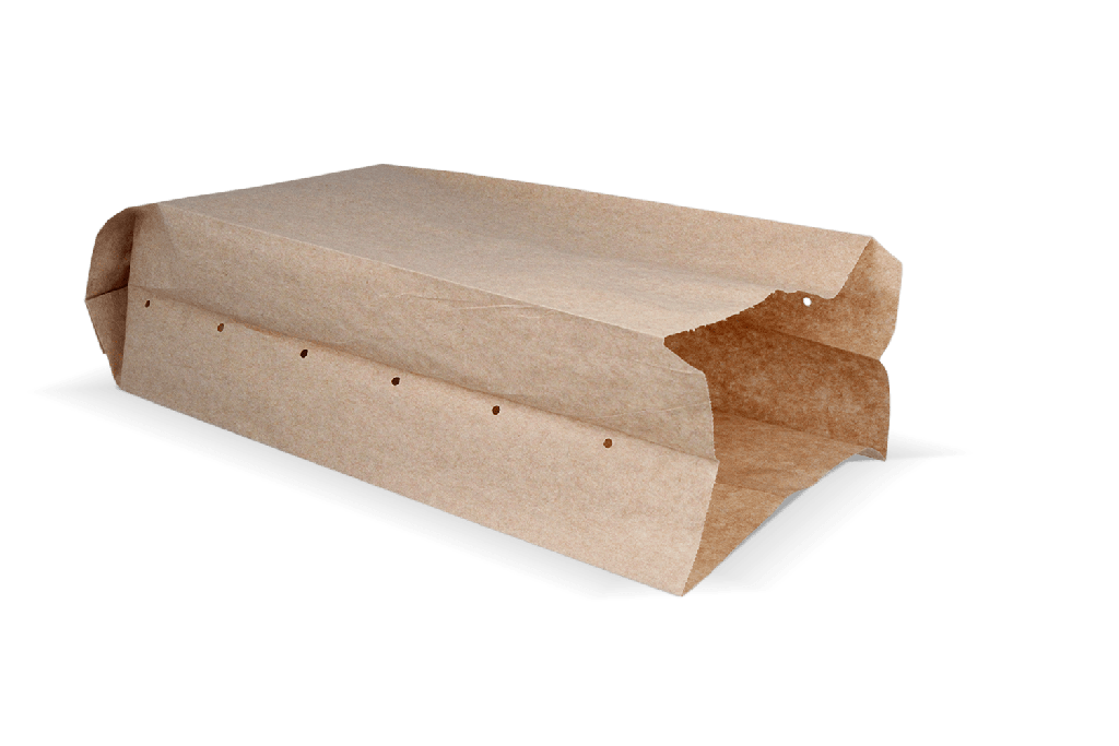 Snackzakken nr 29 (3 pond) Kraft 55gr geperforeerd | 10kg 886st