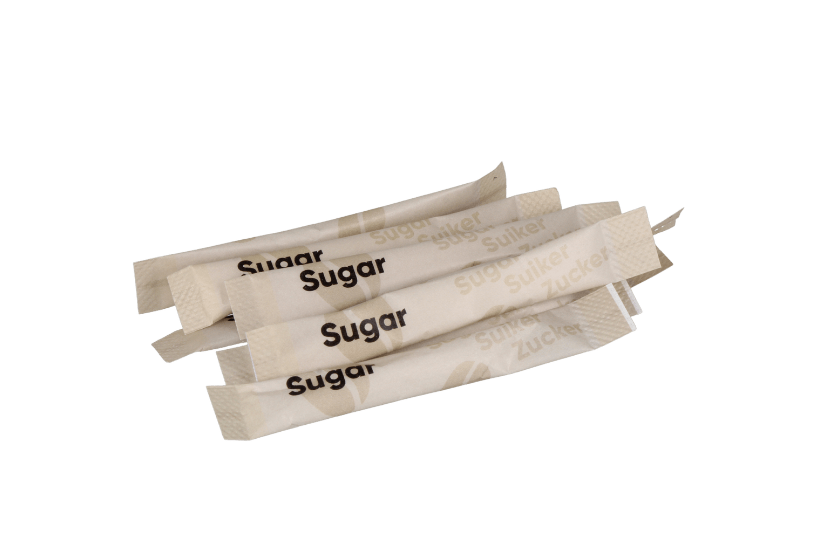 Suikersticks 4 gram 1000 stuks 1000st