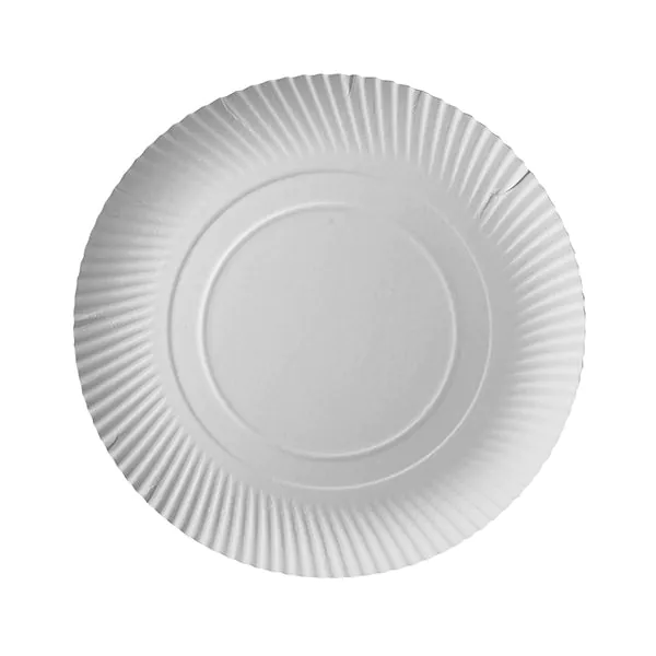 Borden, karton "pure" rond Ø 32 cm · 2 cm wit