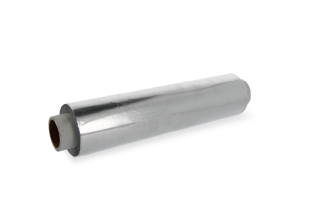 [151150032] Aluminiumfolie rollen refill 30cm 200mtr. 14mu 3st