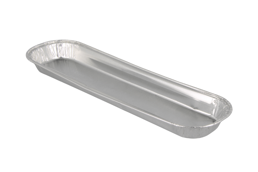 Aluminiumschaal 25,5x5,4x2,3cm 150ml 1000st