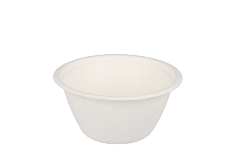 Sausbakje 180ml Ø96mm 7oz suikerriet BIO 1000st