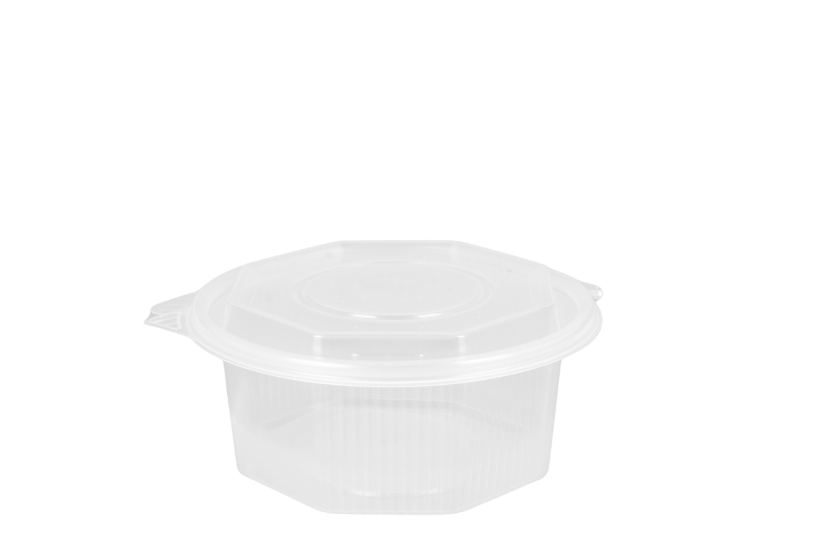 [1519925176] Ripboxx Saladebak met klapdeksel 750ml 300st
