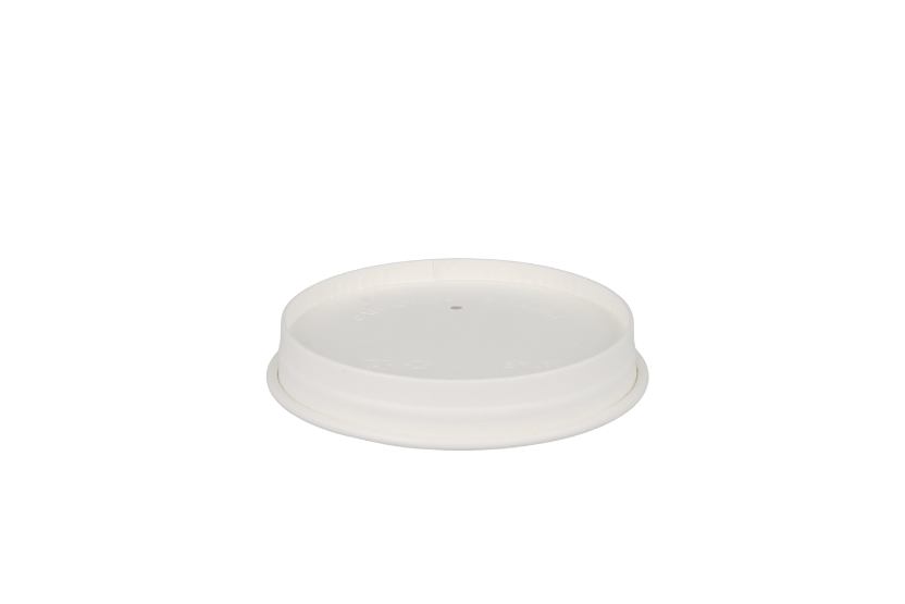 [1519925187] Koffiebeker deksels papier Ø 80mm 1000st
