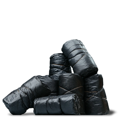 [M09093] PE matrasbeschermer, 900x2100 mm, zwart, polyethyleen, Style 10x10st M09093