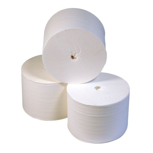 [250201] Toiletpapier recycled 1 laags 1400vel 36 rollen/pak coreless 