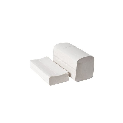 [220074] Vouwhanddoek I-vouw, cellulose, 22x42cm, 3-laags, 2000st/doos