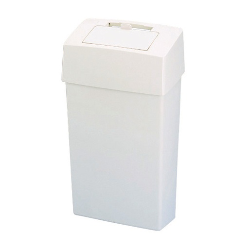 [430410] Prullenbak Wit 23L - ophangbaar