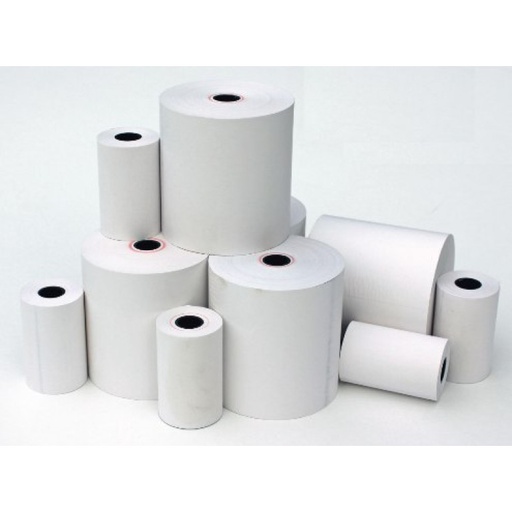 [HVW60767012] Houtvrije kassarollen / bonrollen 76x70x12 50 rl/ds