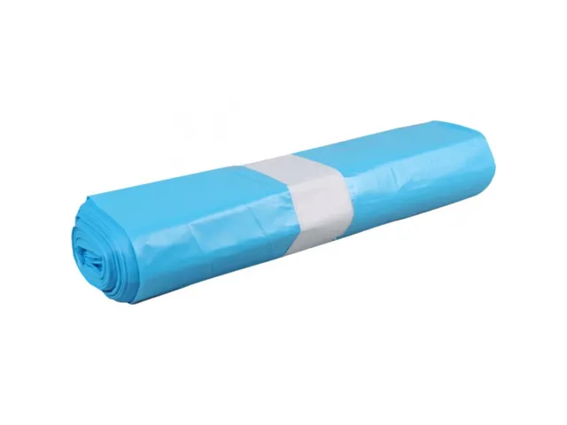 [1012471] Afvalzakken, 80x110, 60my, 200 stuks/ doos, blauw
