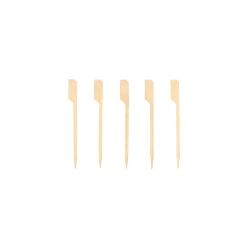 [84407] Bamboe amuse prikker "pure" 9 cm "Golf", fingerfood spies 1500st