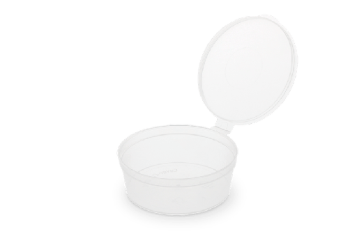 [15110073] Covercup met vaste deksel 80cc 500st