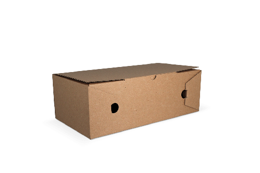 [151140065] Calzone doos kraft 300x160x100mm BIO 100st