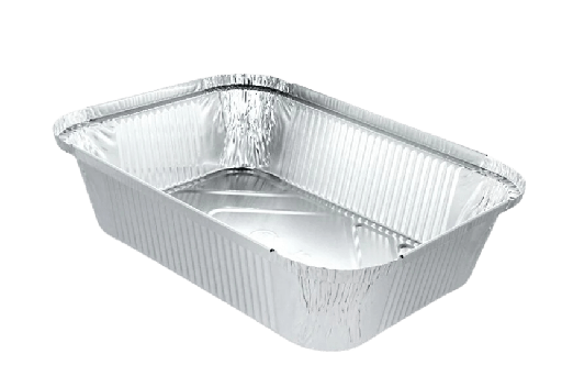 [151150100] Aluminium bak 260x190x60mm 2000ml R64L 600st