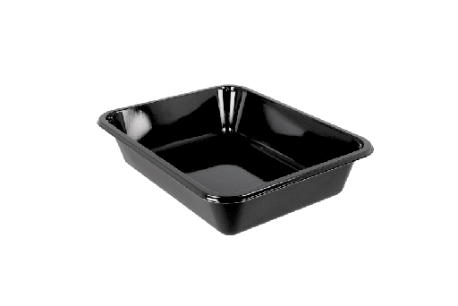 [151150917] CPET tray zwart 500ml C2171-1K 171x127x35mm 756st
