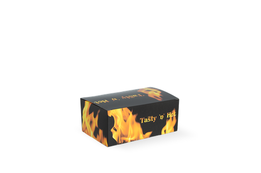 [151190020] Fried Chicken box klein 14,4x8,5x6cm Tasty ’n Hot 500st
