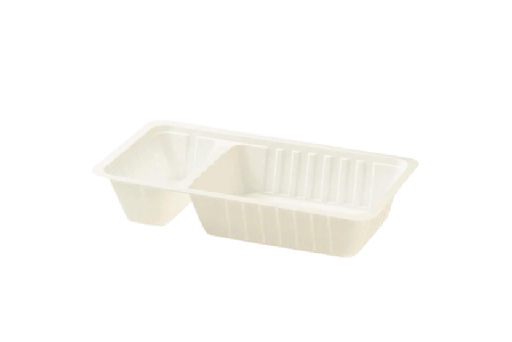 [151280003-2] Frietbakje A23 (A7+1) wit 1000st