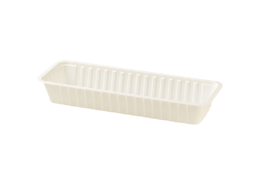 [151280010-2] Frikandelbakje A16B breed wit 1000st
