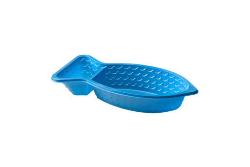 [151280225] Kibbeling bakje C71 blauw 1000st