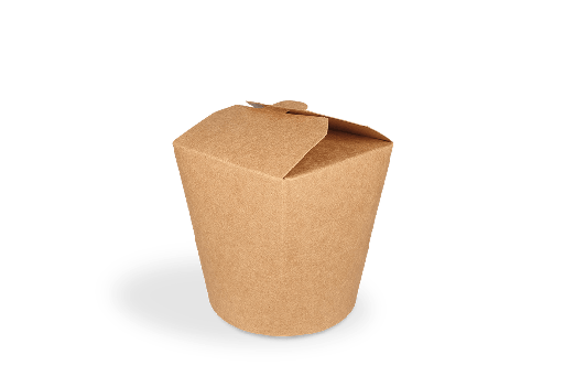 [1519987005] Wok to Go beker 26oz 750ml kraft 500st