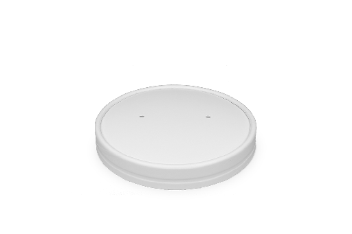 [1519987080] Deksel soepbeker 750-1000ml Ø118mm karton wit 500st