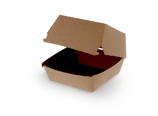 [1519987219] Hamburgerbakje Groot kraft BIO Hoog 600st