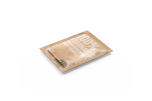 [1519987243] Biologisch afbreekbare verfrissingsdoekjes kraft citroen 1200st