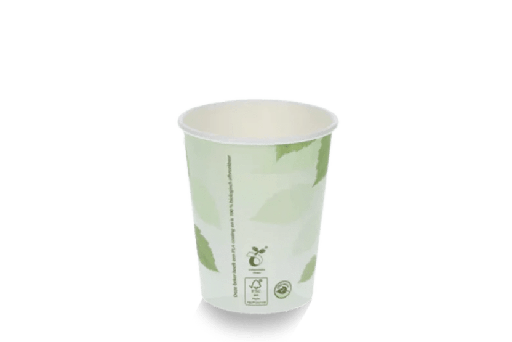 [1519987429] Kartonnen koffiebeker 230cc 8oz FSC® groen BIO 1000st